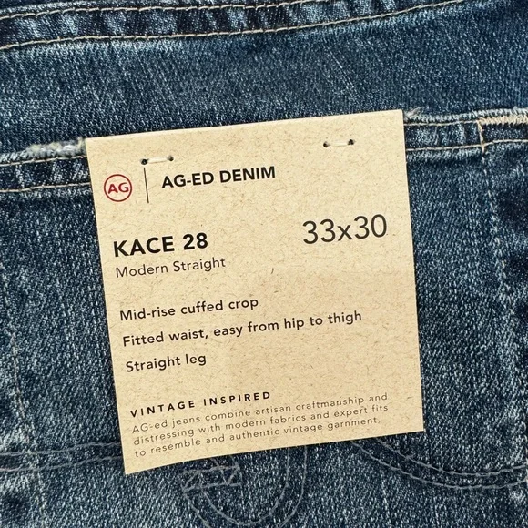 AG-Ed Kace 28 Modern Straight Denim - Picture 8 of 10